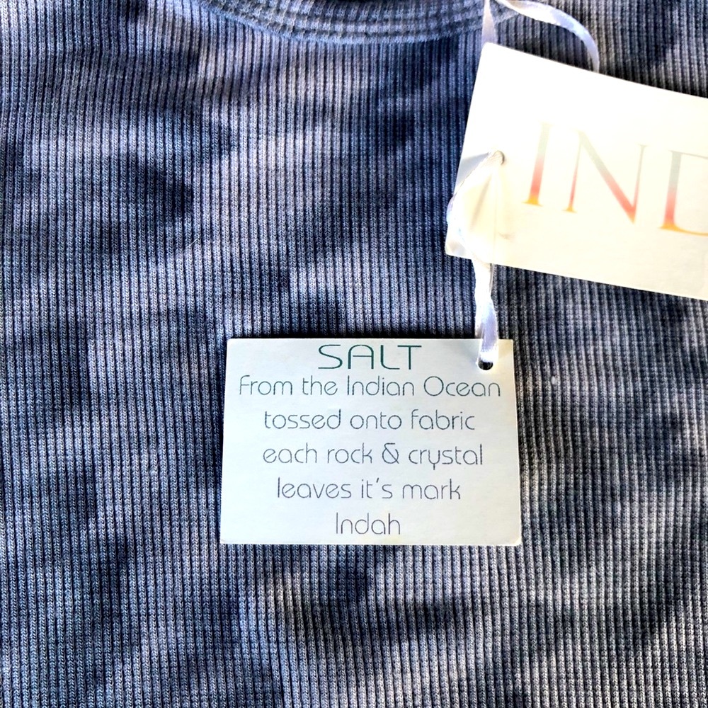 Indah Gray Tie-dye Tank Dress - Picture 6 of 10